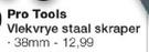 Pro Tools Vlekvrye Staal Skraper-38mm