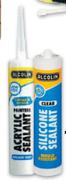 Alcolin Sealant Acrylic(Grey/White)
