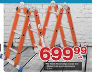 Pro Tools Veeldoelige Oranje Leer-3.5m