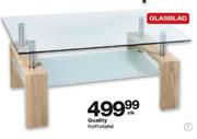 Quality Glasblad Koffietafel-Elk