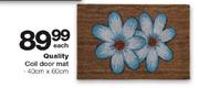 Quality Coil Door Mat-40cm x 60cm