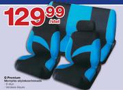 Q Premium 6-Stuk Verskele Kleure Memphis Sitplekoortreksels
