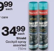 Shield Cockpit Spray Assorted-750ml Each