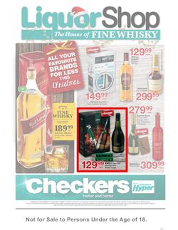 Checkers : Liquor Shop (24 Nov - 7 Dec 2014), page 1