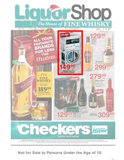 Checkers : Liquor Shop (24 Nov - 7 Dec 2014), page 1