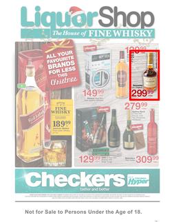 Checkers : Liquor Shop (24 Nov - 7 Dec 2014), page 1