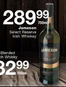 Jameson Select Reserve Irish Whiskey-750ml