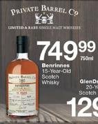 Benrinnes 15-Year-Old Scotch Whisky-750ml