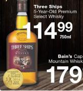 Three Ships 5-Year-Old Premium Select Whisky-750ml