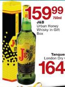 J & B Urban Honey Whisky in Gift Box-750ml