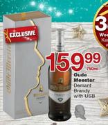 Oude Meester Demant Brandy with USB-750ml