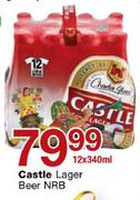 Castle Lager Beer NRB-12 x 340ml