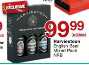 Harviestoun English Beer Mixed Pack NRB-3 x 330ml