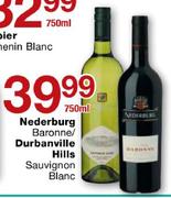 Nederburg Baronne/Durbanville Hills Sauvignon Blanc-750ml