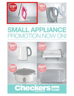 Checkers :  Small Appliance (27 Apr - 10 May 2015), page 1