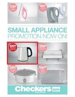 Checkers :  Small Appliance (27 Apr - 10 May 2015), page 1
