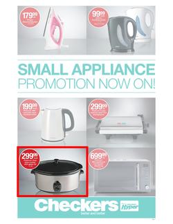 Checkers :  Small Appliance (27 Apr - 10 May 2015), page 1