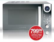 Platinum Digital Microwave With Mirror Finish 25Ltr