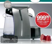 Platinum Capsule Coffee Maker White/Grey-Each