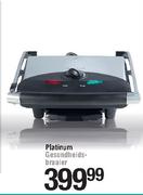 Platinum Gesondheids-braaier