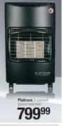Platinum 3-Paneel Gasverwarmer