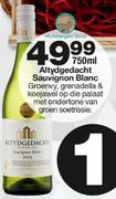 Altydgedacht Sauvignon Blanc-750ml