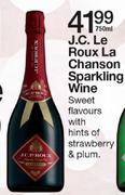 J.C. Le Roux La Chanson Sparkling Wine-750ml