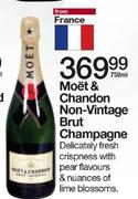 Moet & Chandon Non Vintage Brut Champagne-750ml