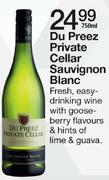 Du Preez Private Cellar Sauvignon Blanc-750ml