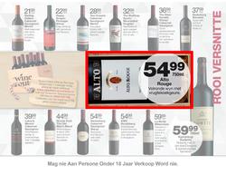 Checkers : Christmas Wine Catalogue ( 24 Nov - 05 Jan 2014 ), page 9
