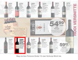 Checkers : Christmas Wine Catalogue ( 24 Nov - 05 Jan 2014 ), page 9