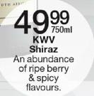 KWV Shiraz-750ml