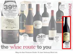 Checkers : Christmas Wine Catalogue ( 24 Nov - 05 Jan 2014 ), page 11
