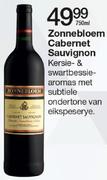 Zonnebloem Cabernet Sauvignon-750ml