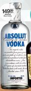 Absolut Blue Vodka-750ml