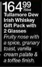 Tullamore Dew Irish Whiskey Gift Pack With 2 Glasses-750ml