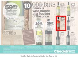 Checkers : Christmas Wine Catalogue ( 24 Nov - 05 Jan 2014 ), page 20