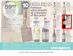 Checkers : Christmas Wine Catalogue ( 24 Nov - 05 Jan 2014 ), page 20
