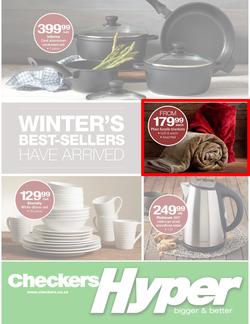 Checkers Hyper Western Cape : Winter Specials ( 26 May - 08 Jun 2014 ), page 1