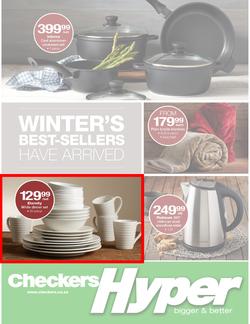 Checkers Hyper Western Cape : Winter Specials ( 26 May - 08 Jun 2014 ), page 1