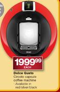 Dolce Gusto Circolo Capsule Coffee Machine-Each