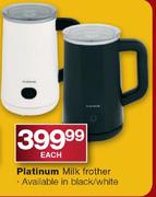 Platinum Milk Frother-Each