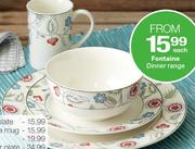 Fontaine Dinner Range Bowl