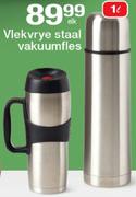 Vlekvrye Staal Vakuumfles-Each
