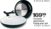 Ceramic Aluminium Frying Pan Set-Per Set