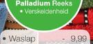 Palladium Reeks Verskeidenheid Waslap-Each