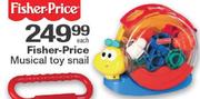Fisher-Price Musical Toy Snail