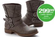 Ladies Fashion Boots Sizes 3-8-Per Pair