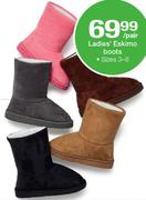 Ladies Eskimo Boots Size 3-8-Per Pair