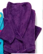 Girls' Plain Super-Soft Coral-Fleece Gowns(3-24 Months)-Each